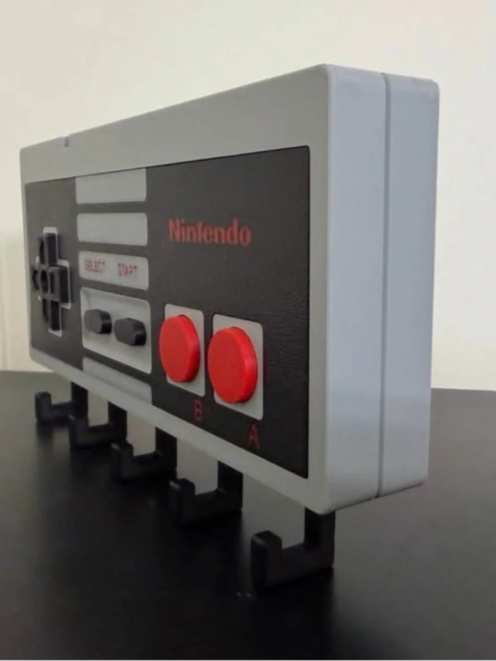 Nintendo NES controller key holder rack hanger 3d printed